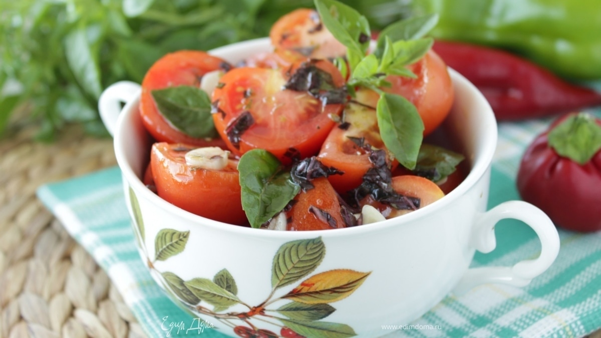 Маринованные помидоры черри