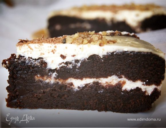 Кофейно-шоколадный пирог Кофейно-шоколадный пирог