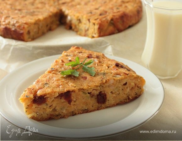 Кабачковый пирог "Пикантный"