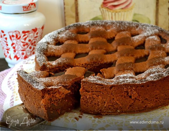 Очень шоколадная кростата Очень шоколадная кростата