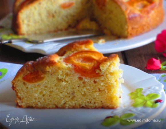 Пирог с фундуком и абрикосами Пирог с фундуком и абрикосами