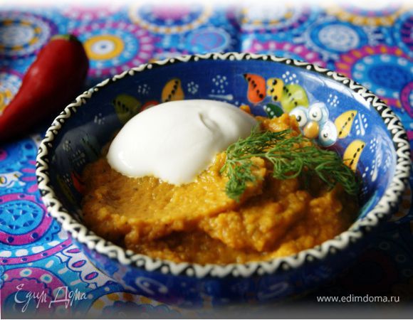 Согревающий морковный суп-пюре