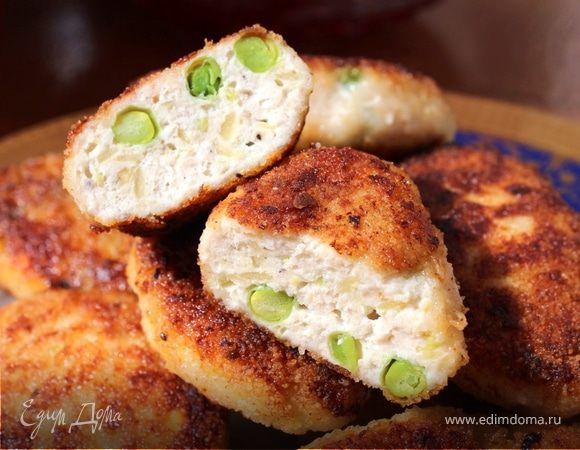 Веселые куриные котлетки