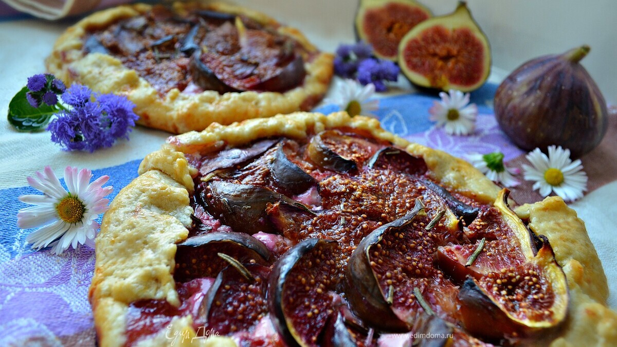 Галета с инжиром и рикоттой
