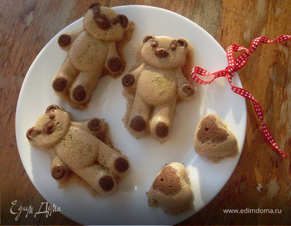 "Яблочные мишки" в микроволновке "Яблочные мишки" в микроволновке