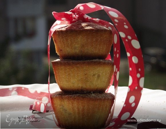 Кексы с яблоками и корицей Кексы с яблоками и корицей