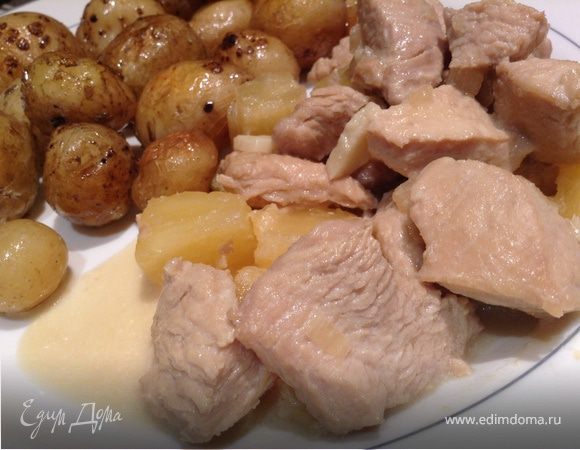 Филе индейки с ананасом Филе индейки с ананасом