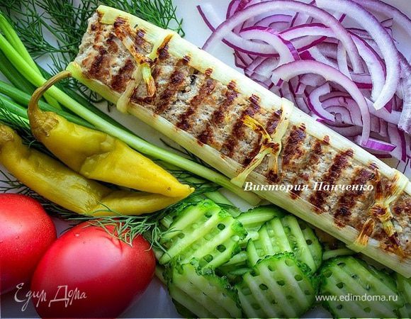 Люля-кебаб в порее