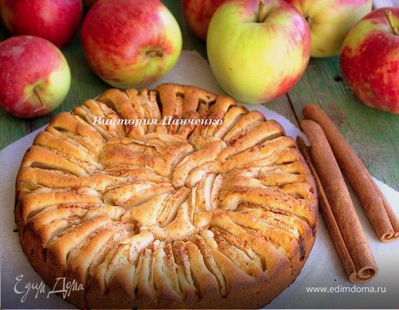 Корнуэльский яблочный пирог