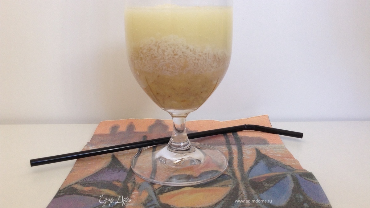 Смузи из дыни и банана