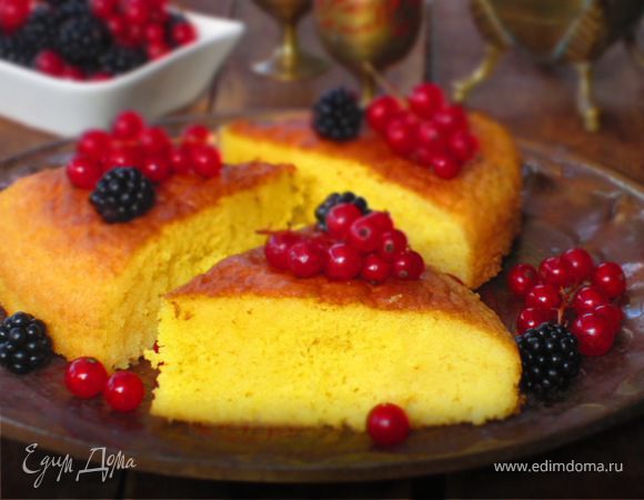 Турецкий пирог с молочной заливкой