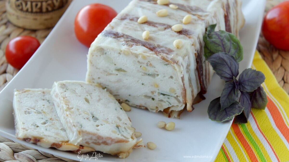 Террин с курицей