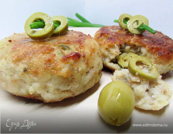 Рыбные котлетки с греческой ноткой Рыбные котлетки с греческой ноткой