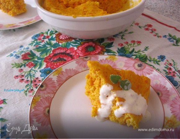 Суфле из моркови и творога