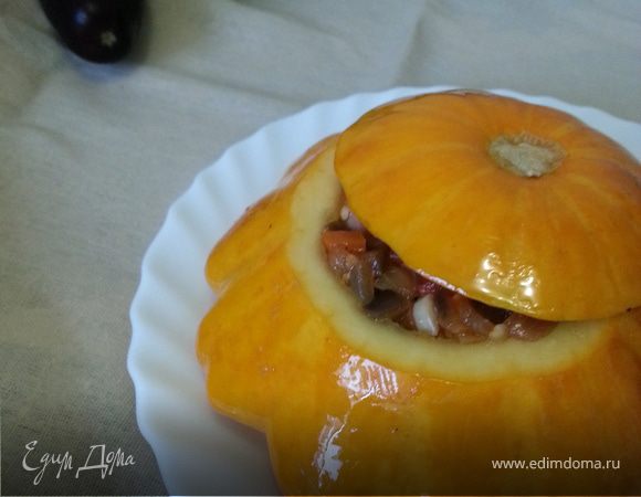 Патиссоны с начинкой