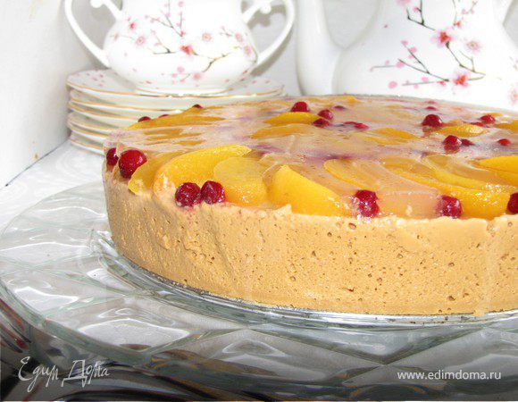 Торт "Карамельная птичка"