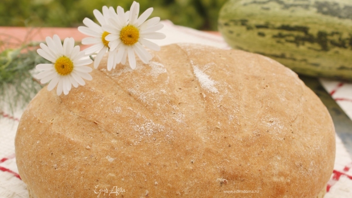 Деревенский ржаной хлеб