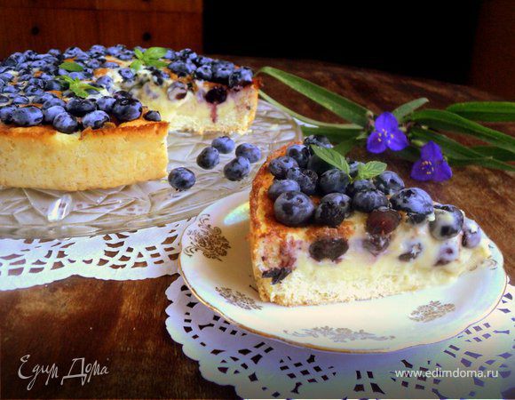 Тарт с голубикой Тарт с голубикой