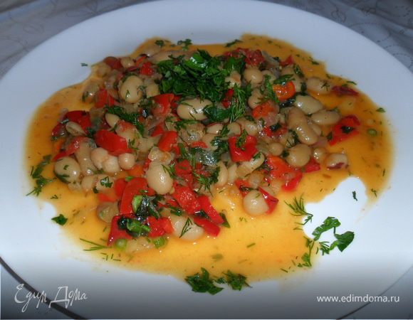 Фасоль с овощами Фасоль с овощами