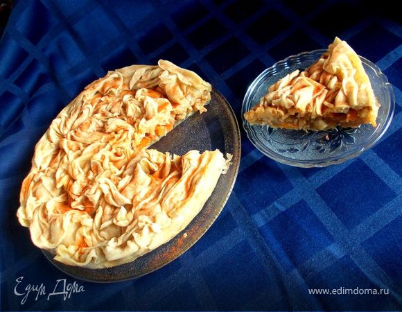 Пирог из теста фило и овощей Пирог из теста фило и овощей