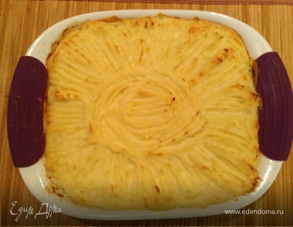 Картофельная запеканка с курицей
