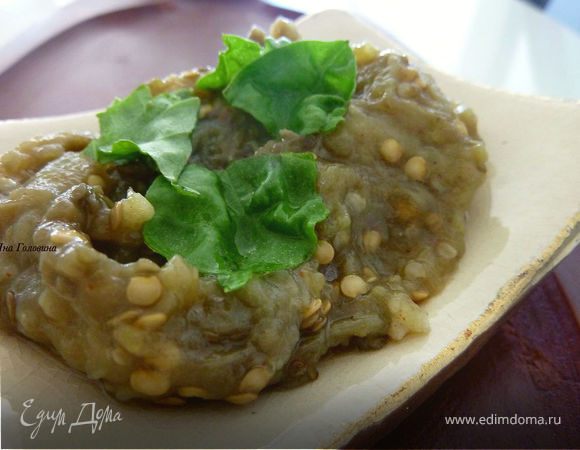 Простейшая баклажанная икра 