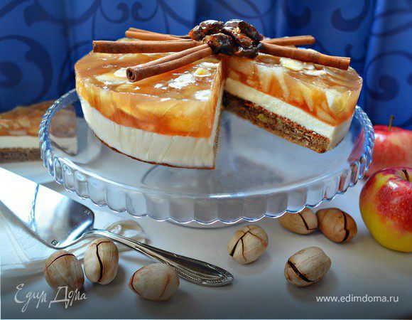 Яблочный торт "Вкус осени"