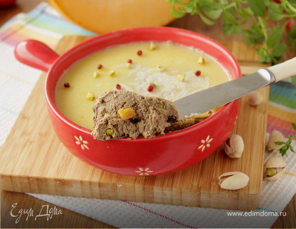 Паштет с тыквой и фисташками