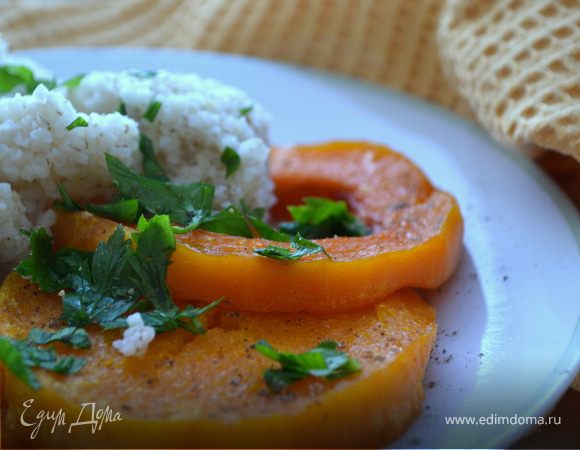 Ячневая каша с тыквой