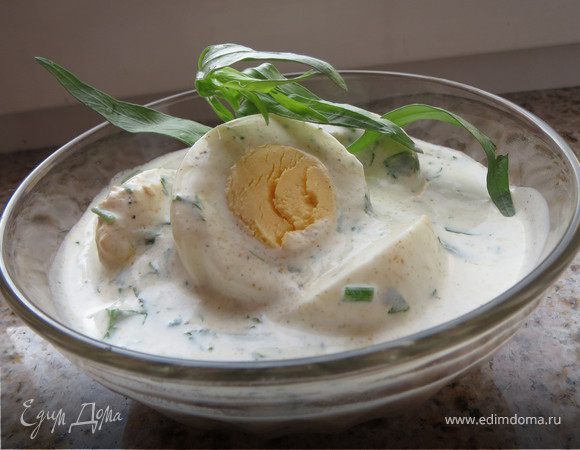 Яйца в майонезе