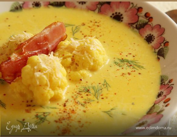 Суп-пюре из цветной капусты Суп-пюре из цветной капусты