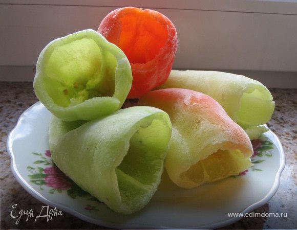 Замороженные ягоды, овощи и зелень