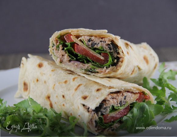 Тортилья с тунцом по-средиземноморски