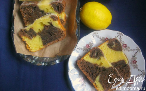 Рецепт Шоколадно-лимонный кекс