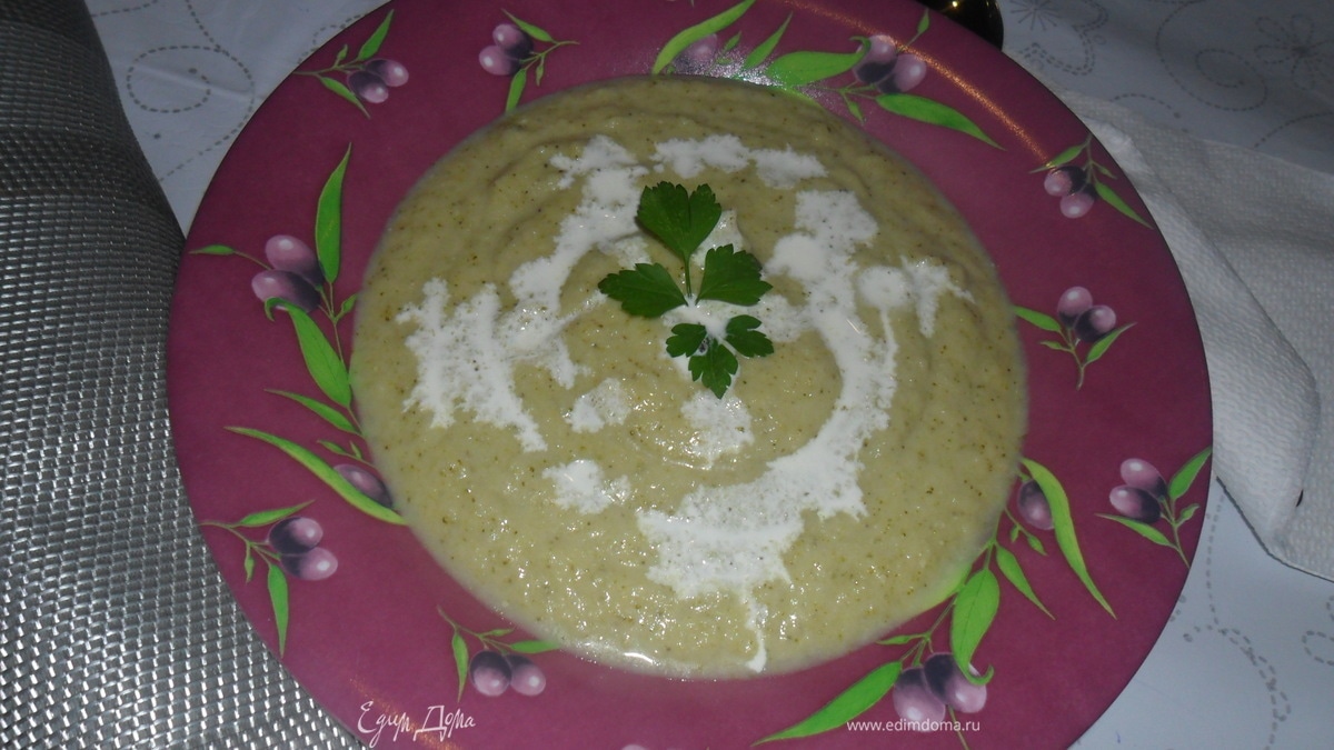 Cуп-пюре из брокколи