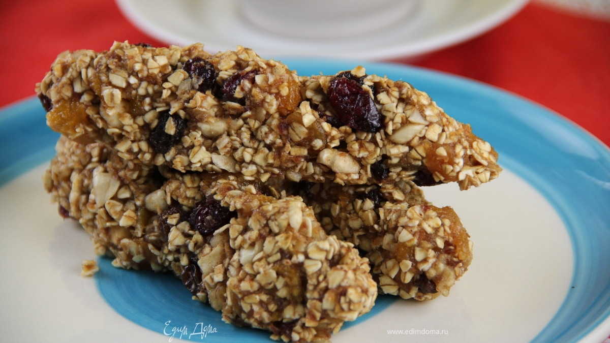 Батончики-мюсли из сухофруктов и орехов