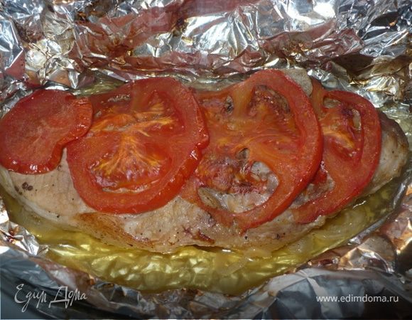 Нежная свининка в фольге Нежная свининка в фольге