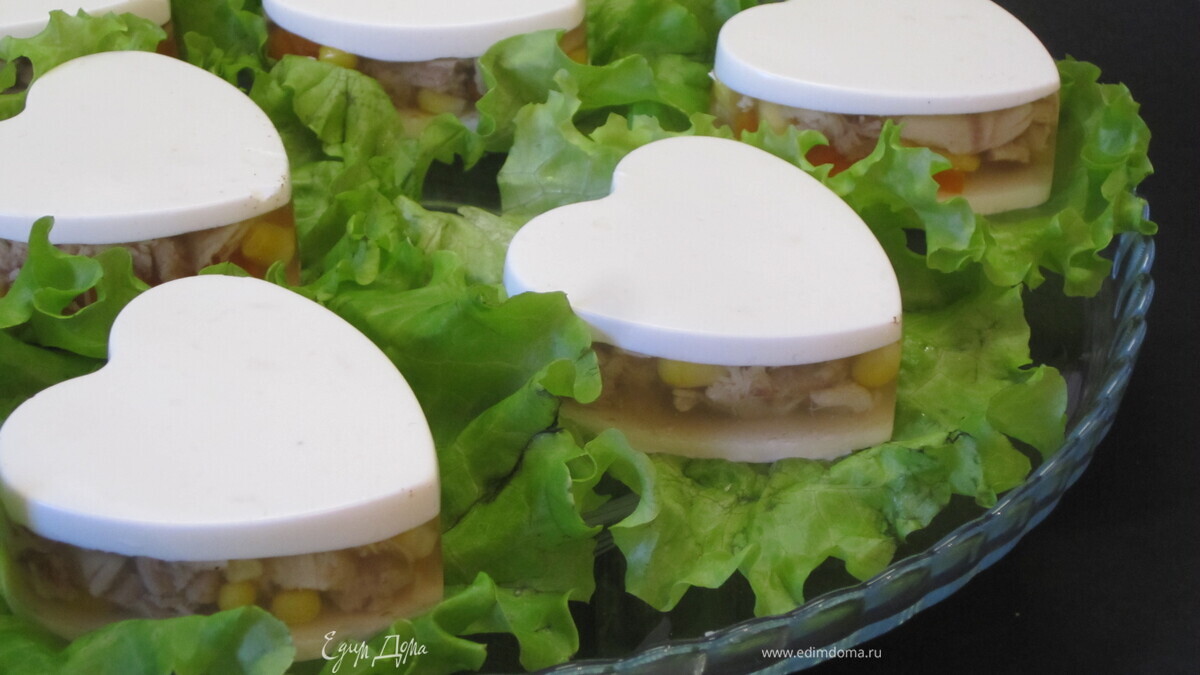 Заливное из курицы