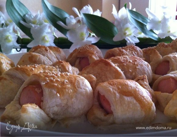 Сосиски кроличьи в тесте