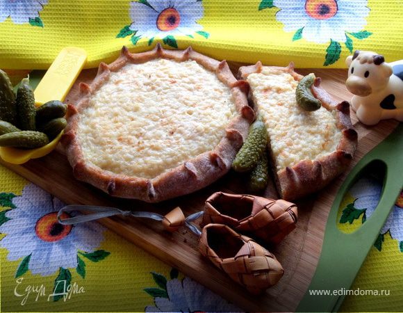 Деревенская галета с пшеном и творогом Деревенская галета с пшеном и творогом