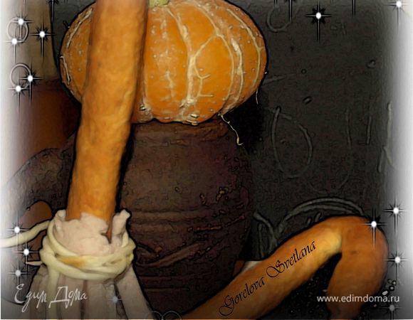 Сырное печенье с ветчиной "Метла и клюка" Сырное печенье с ветчиной "Метла и клюка"