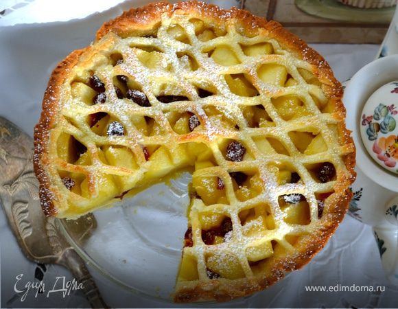 Яблочный пирог с "изюминкой" Яблочный пирог с "изюминкой"