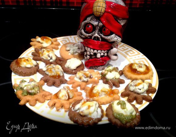 Печенье "Мозги зомби" Печенье "Мозги зомби"