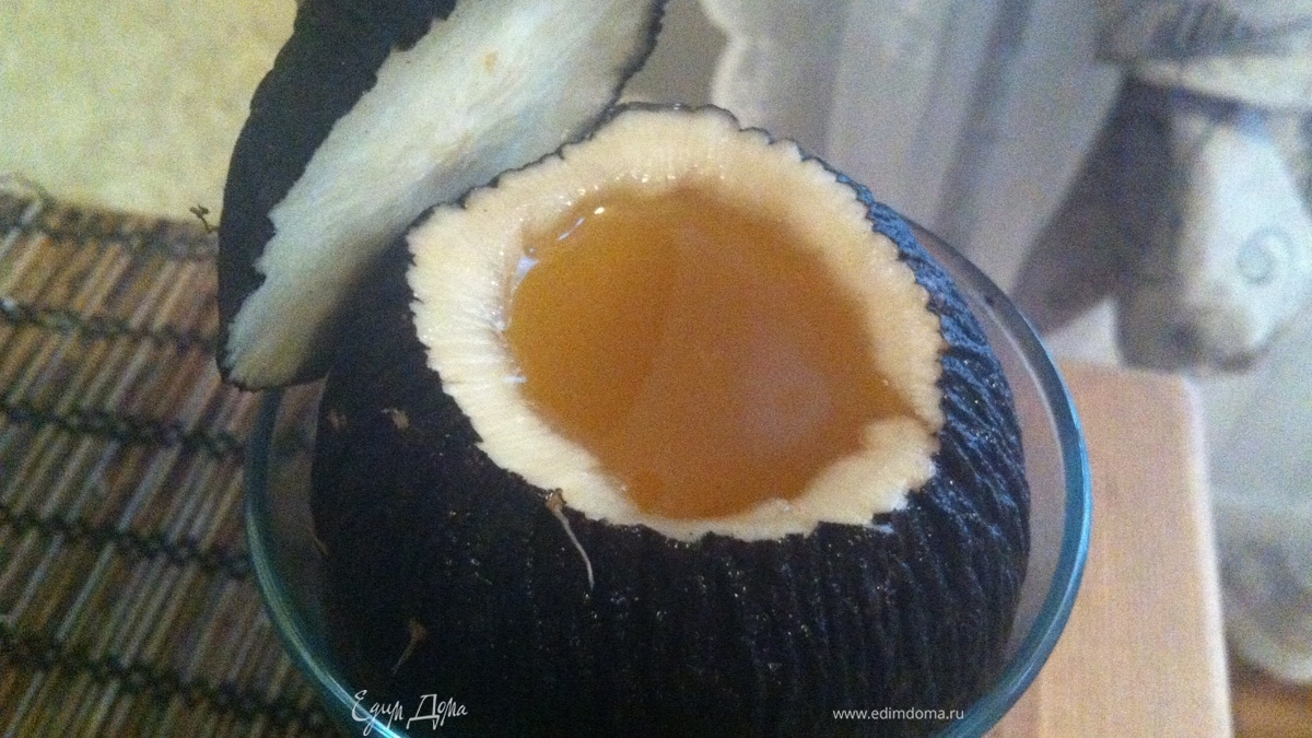 Черная редька с медом