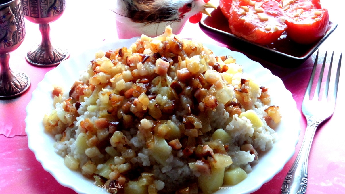 Каша с картошкой по-латышски