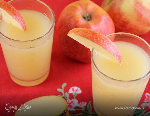 Яблочный кисель с белым вином Яблочный кисель с белым вином