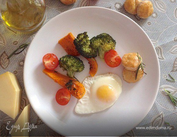 Печенье с пармезаном и тимьяном Печенье с пармезаном и тимьяном