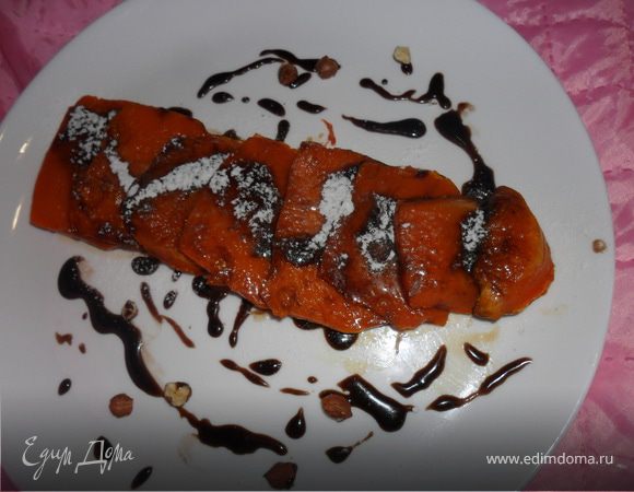 Десерт из тыквы