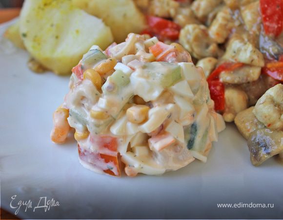 Крабовый салат Крабовый салат