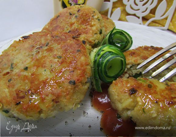 Котлеты с киноа и булгуром